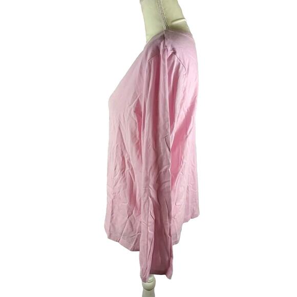 Joe Boxer Women's Size large Pink T Shirt Long Sleeve Cat - Picture 4 of 6